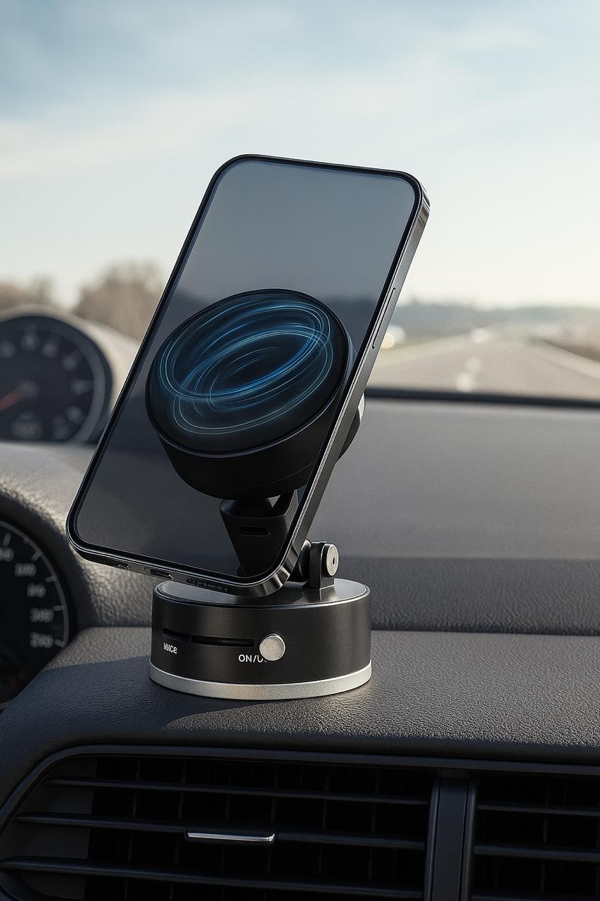 Vacuum Magnetic Suction Phone Holder